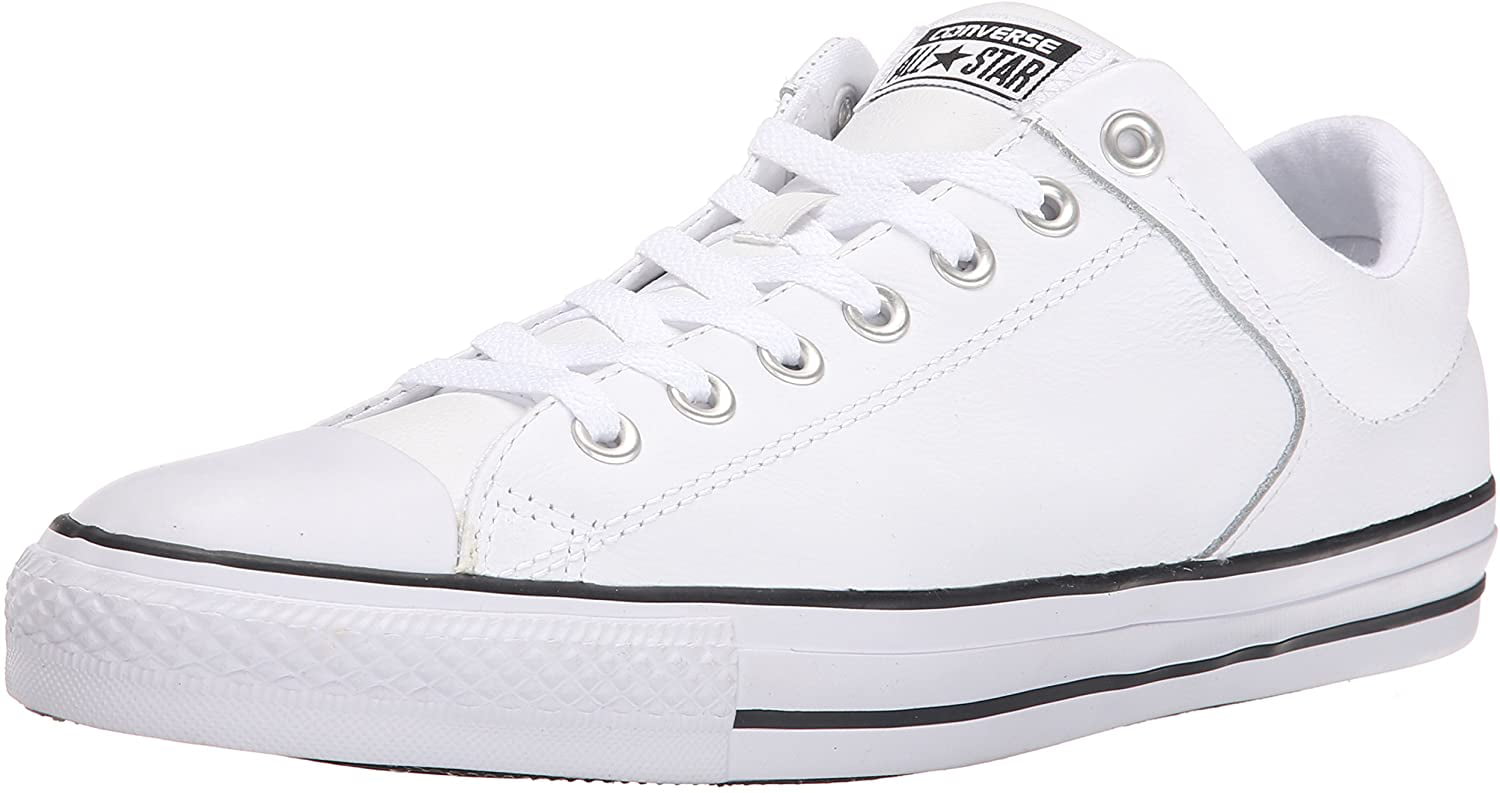 converse leather low top mens