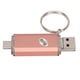 thumbnail image 1 of Gran Espacio de Almacenamiento USB Flash Drive Con Llavero Metal U Disco Resistente Al Agua, Diseño 3 en 1 Para Teléfonos Inteligentes y Computeras Android, Y Duradero, 1 of 7