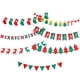 thumbnail image 2 of 7 PCS Feliz Navidad Banner Navidad Banner Decoración Bandera Decoración de Navidad, 2 of 5