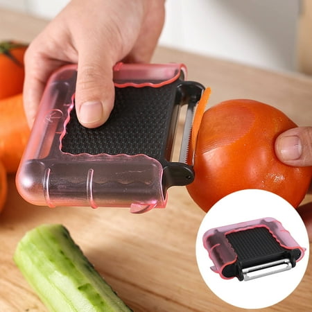 

HMPEAIIY Multifunctional Three Purpose Peeler Stainless Steel Potato Slicer Household Melon And Fruit Peeler Kitchen Gadgets Non Cutting for Kitchen Cool Cooking Stuff for Teens Toddler Cup Carrot