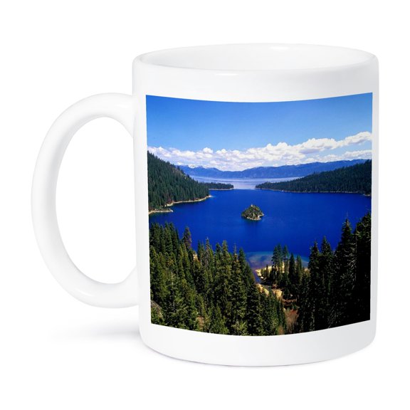 3dRose, Lake Tahoe California, 15oz Mug