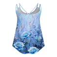 thumbnail image 4 of Cilsoka Womens Plus Size Tank Top Casual Summer Tops Sleeveless Loose Fit Blouses Basic T Shirts Trendy Crewneck Tunic Tees, Trendy Tops for Women, 4 of 6