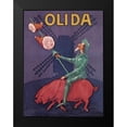 thumbnail image 2 of Advertisement 15x18 Black Modern Framed Museum Art Print Titled - Pigs and Pork: Don Quixote Riding a Pig, 2 of 5