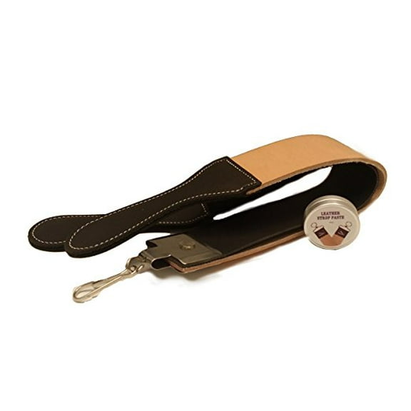 GBS 2" Razor strop and GBS strop paste 10 ml Size