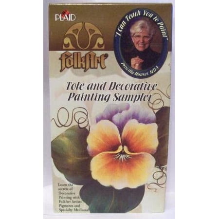 Tole and Decorative Painting Sampler (VHS Tape)