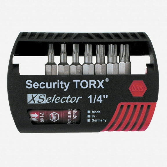 Wiha 79450 Security TorxPlus XSelector Bit Set