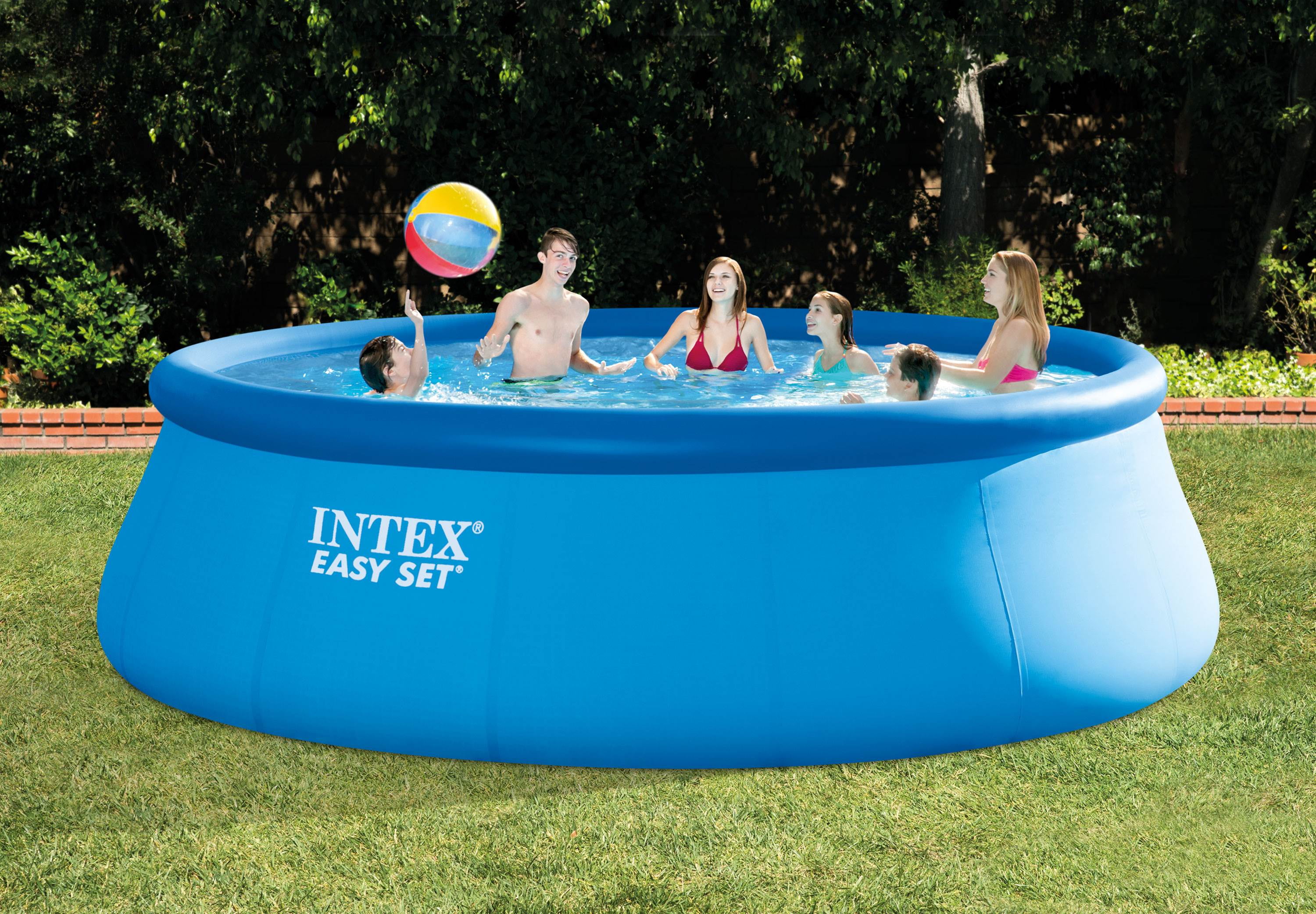 4 ft inflatable pool