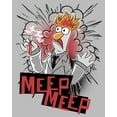 thumbnail image 2 of Girl's The Muppets Meep Meep Graphic Tee Athletic Heather X Large, 2 of 5