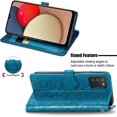 thumbnail image 5 of Samsung Galaxy A03S Cartoon Girl Wallet Case,Cat Dog Style Flip Phone Cover with ID Card Holder & Kickstand PU Leather Magnetic Clasp Cases for Samsung Galaxy A03S MG Blue, 5 of 7