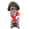 thumbnail image 3 of Mascota Cachorro Perro Navidad Elk Ropa Disfraz Fiesta de Navidad Abrigo Ropa WD.WDQZL Hogar, 3 of 5