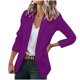 thumbnail image 2 of Puntoco, abrigo para mujer, blusa fina de manga larga con botones, camisa, modelos de primavera, traje pequeño sólido, tops, liquidación de Navidad Puntoco Puntoco-2689, 2 of 5