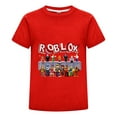 thumbnail image 1 of Playera Infantil Estampada de Roblox para Niño, Camiseta Casual Gamer de Verano, Algodón Suave y Cómodo, Ropa para Regalo de Niños Amantes de los Videojuegos, 1 of 4