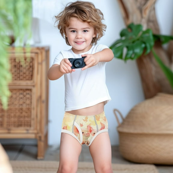 Ckdifva Many Pigs Boys Underwear Briefs Cotton Panties Active Stretch Briefs One Pack