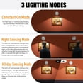 thumbnail image 4 of Lámpara de Pared con Sensor de Movimiento LED DAYBETTER Funciona con Pilas 360 Grados Paquete de 2, 4 of 8