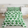 thumbnail image 2 of Feelyou St. Patrick's Day Twin Comforter Sets, Luck Shamrock Kid Bedding Set, 2 Pieces, 2 of 8