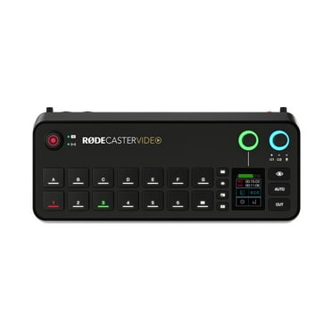 RODE RODECaster All-in-One Video and Audio Production Studio Console