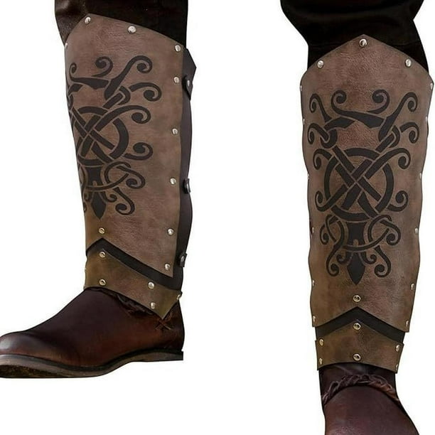 Runquan Steampunk Boot Covers Tops Knight for Party Travel Stage