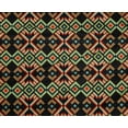 thumbnail image 4 of oneOone Polyester Lycra Fabric Ethnic Geometric Flame Stitch Print Fabric BTY 56 Inch Wide, 4 of 4