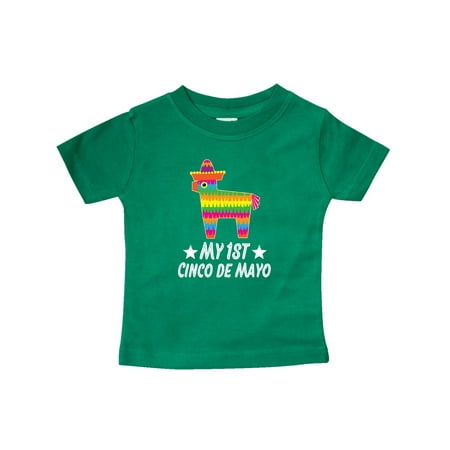 

Inktastic 1st Cinco De Mayo Pinata Gift Baby Boy or Baby Girl T-Shirt