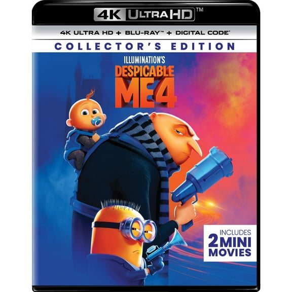 Despicable Me 4 (4K Ultra HD   Blu-ray   Digital Copy), Universal Studios, Kids & Family