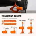 thumbnail image 3 of VEVOR Electric Car Jack, 3 Tons /6600 lbs 12V Electric Scissor Jack with Electric Impact Wrench, Double Saddles with Remote Control, Portable Car Jack for Sedan, SUV, Truck Tire Change Replacement, 3 of 9