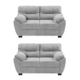 thumbnail image 1 of Sala 2-2 TRINITY Monza 2 Piezas (Love Seat, Love Seat) Gris Ash Para Sala, 1 of 4