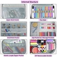 thumbnail image 5 of Bradem Sewing Tools Organizer - Storage Basket & Bag for Thread, Scissors, Needles, 5 of 7