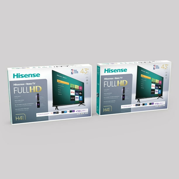 Hisense 43 TV for Instructional Videos & Data Display