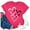 Pink, variant on HOMBOM Short Sleeve Tops for Women Crewneck Valentine's Day Print Short Sleeve Red T-shirts Y2k Tops for Women