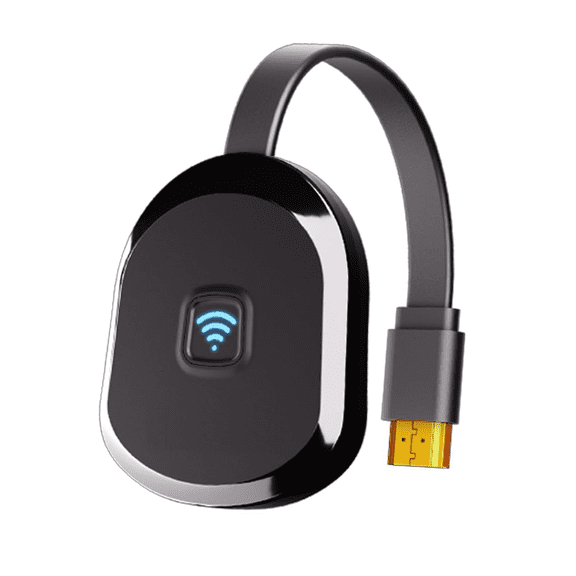 Wireless Display Adapter Screen Mirroring – Supports TikTok/Amazon Live,4K Ultra HD 5G Dual Band Wi Fi Plug and Play.