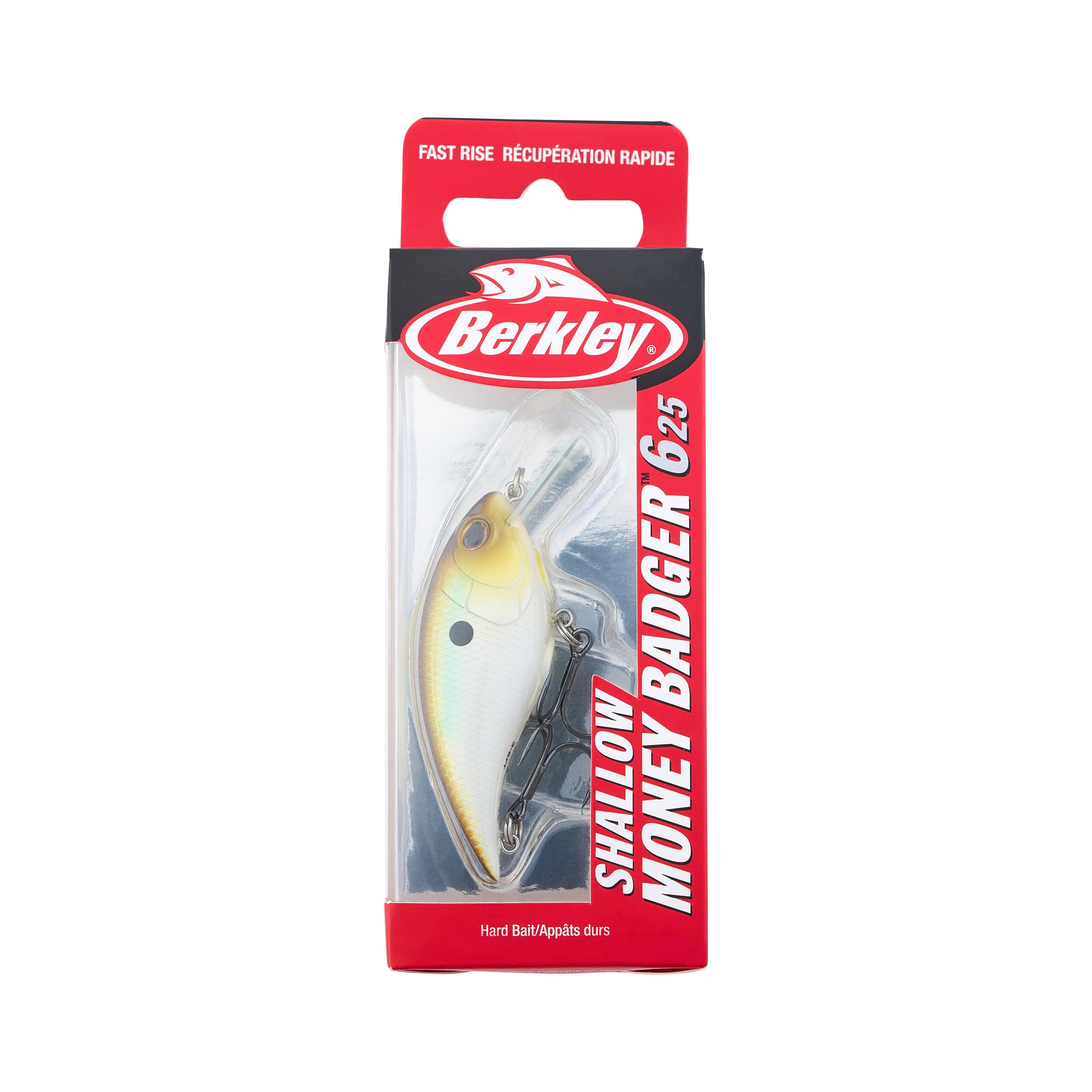 Berkley Shallow Money Badger Fishing Crankbait, 2.6 in, Hybrid Baitfish-Crayfish