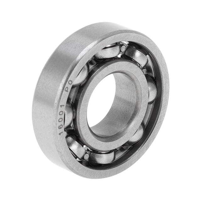 Unique Bargains 16001 Roulements à Billes Rainures Profondes P0 12x28x7mm Roulements Lubrifiés Type Ouvert Ton Argenté Roue de Trottinette Planche à Roulettes