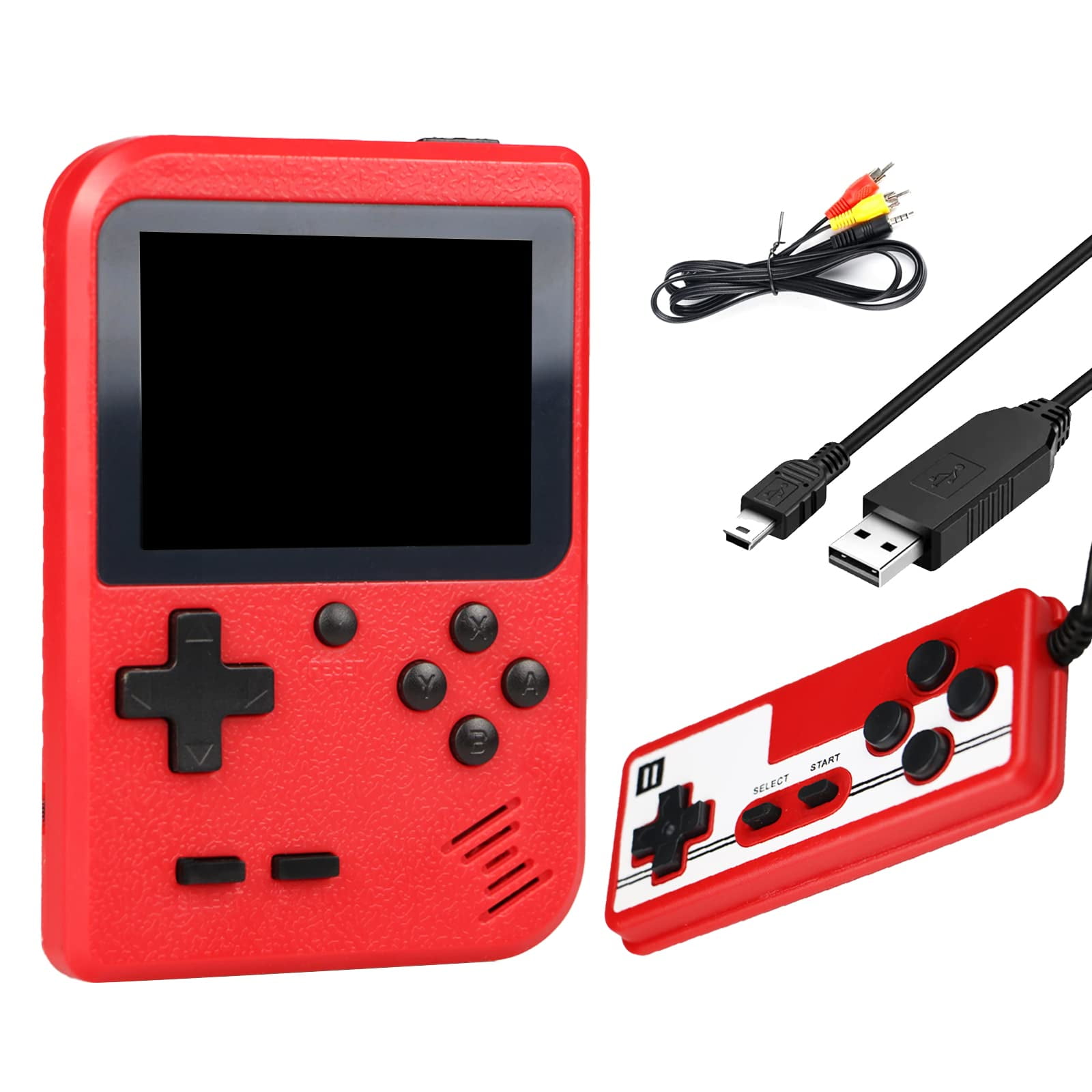  Retro Handheld Game Console, Retro Game Console with 500  Classical Games, 3.0-Inch Screen, Retro Handheld Games Support for  Connecting TV & Two Players, Gifts for Kids & Adults : Toys 