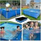 thumbnail image 4 of 400 X 211 Rectangular Frame Above Ground Swimming Pool Cover Cover Heavy Duty Protector Cover with Strong Tear Resistant Fade Resistant, 4 of 5