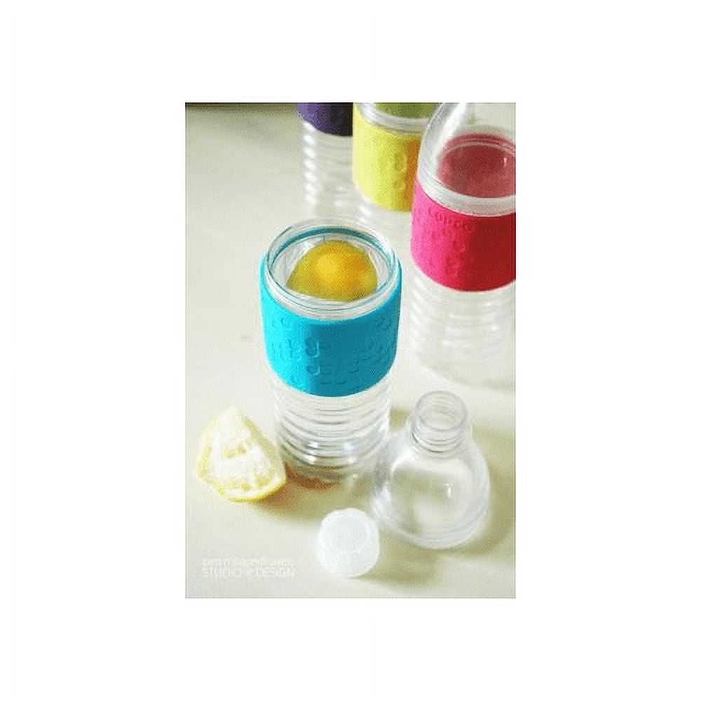 Copco Hydra Water Bottle 16.9 Ounce Non Slip Sleeve BPA Free Tritan Plastic  Reusable - Robins Egg Blue 2510-2182