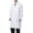 White, variant on Professional Scrubs White Lab Coats for Women & Men, Classic Medical Uniform with 3 Pockets