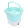 thumbnail image 1 of Mini Lavadora para Ropa Interior, Ropa de Bebé, Toallas, Calcetines, Juguetes, Lavadora de Ropa Plegable Portátil Gran Capacidad 9L, Alimentación por USB, Función de Lavado y Lavado y, 1 of 7