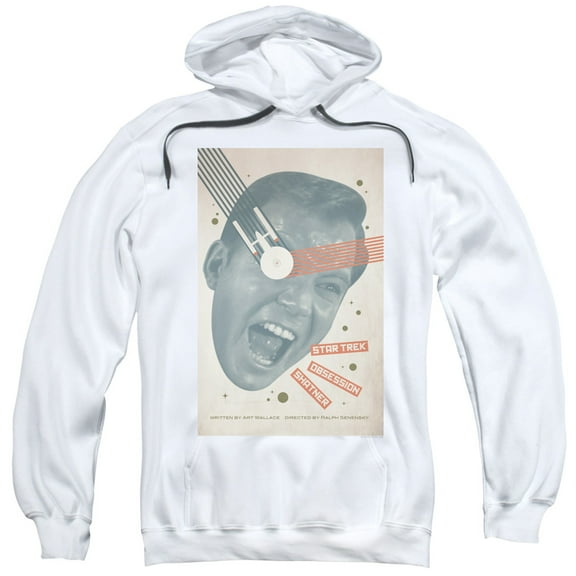 Star Trek Tos Episode 42 Adult Pullover Hoodie Sweatshirt White