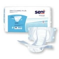 thumbnail image 5 of Seni Classic Plus Adult Incontinence Brief M Moderate Absorbency Breathable, S-ME25-BC2, Moderate to Heavy, 25 Ct, 5 of 9