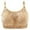Light Yellow, variant on Support Bra for Women Full Bust Thin Comfort Underwire Everyday Wear Beige 36