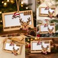 thumbnail image 7 of 2026 Christmas Cash Photo Frame Ornament, Dual-Use Wooden Hanging Decor with Slot for Photo or Cash, Festive Keepsake for Xmas Tree and Holiday Gift Giving, 7 of 7