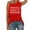 Red, variant on Athletic Top Women Loose Big Tops Women's Casual Short Sleeve T Shirt Soft Comfortable Breathable Everyday Basic Tee for Ladies