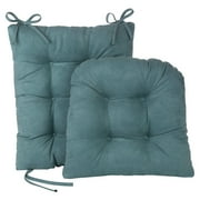 Coussin de chaise à bascule d'intérieur Coussin de coussin de chaise antidérapant avec attaches
