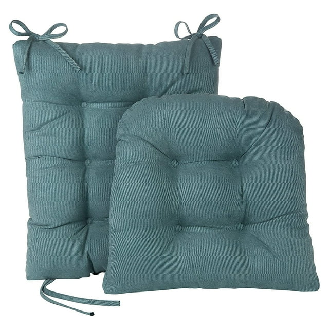 Indoor Rocking Chair Cushion Non Slip Chair Pad Cushion with Ties