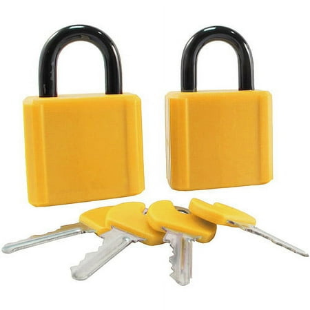 Turning Point Armored Padlocks, 2pk, Ora