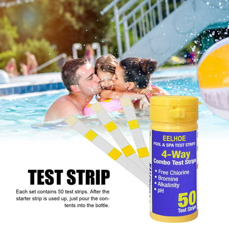 Test Strip Chemical Accurate Swimming Pool Accessories
