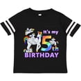 thumbnail image 3 of Inktastic It's My 5th Birthday Unicorn Boys or Girls Toddler T-Shirt, 3 of 5
