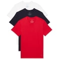 thumbnail image 1 of Camisetas Tommy Hilfiger de algodón clásico con cuello en V para hombre, x3, 1 of 4
