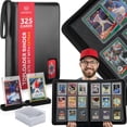 thumbnail image 2 of Carpeta para cartas Heykovo Top Loader para 325 cartas 3x4" negra, 2 of 9