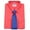 CORAL / ROYAL BLUE, variant on Men's Berlioni Business Tie Set Dress Shirt And Tie
